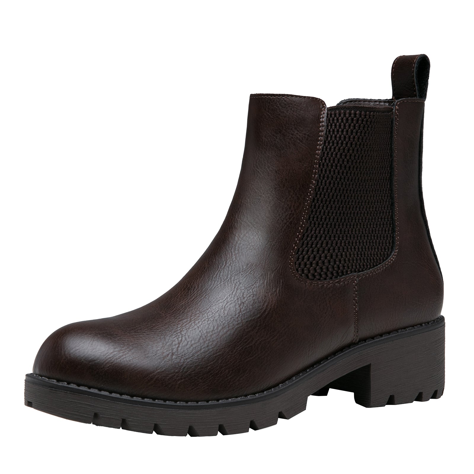 Vepose Women's 9607 Chelsea Ankle Boots Pull-On Booties for Women