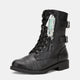 Vepose Women's 928+929+929L Military Combat Boots Mid Calf Boots+with Card Knife Wallet Pocket