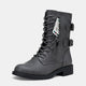 Vepose Women's 928+929+929L Military Combat Boots Mid Calf Boots+with Card Knife Wallet Pocket