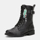 Vepose Women's 928+929+929L Military Combat Boots Mid Calf Boots+with Card Knife Wallet Pocket