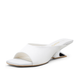 Vepose 6112 Women's  Sculptural Low Chunky Block Heeled Sandals