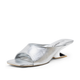 Vepose 6112 Women's  Sculptural Low Chunky Block Heeled Sandals