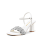 Vepose  6123 Women's Sparkly Band Heeled Sandals