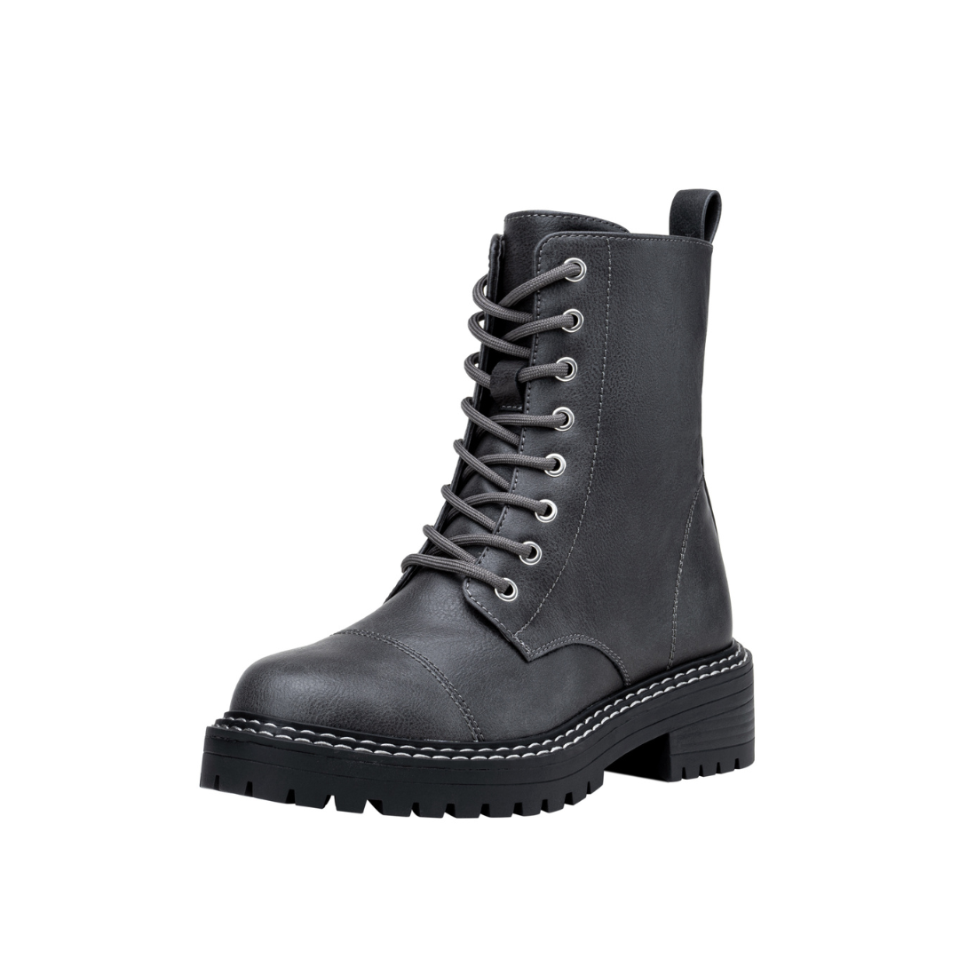VEPOSE Women's Fashion Ankle Booties Combat Boots for Women : :  Clothing, Shoes & Accessories