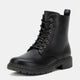 Vepose Women's 9623+9623L Fashion Classic Lace Up Combat Boots Ankle Booties