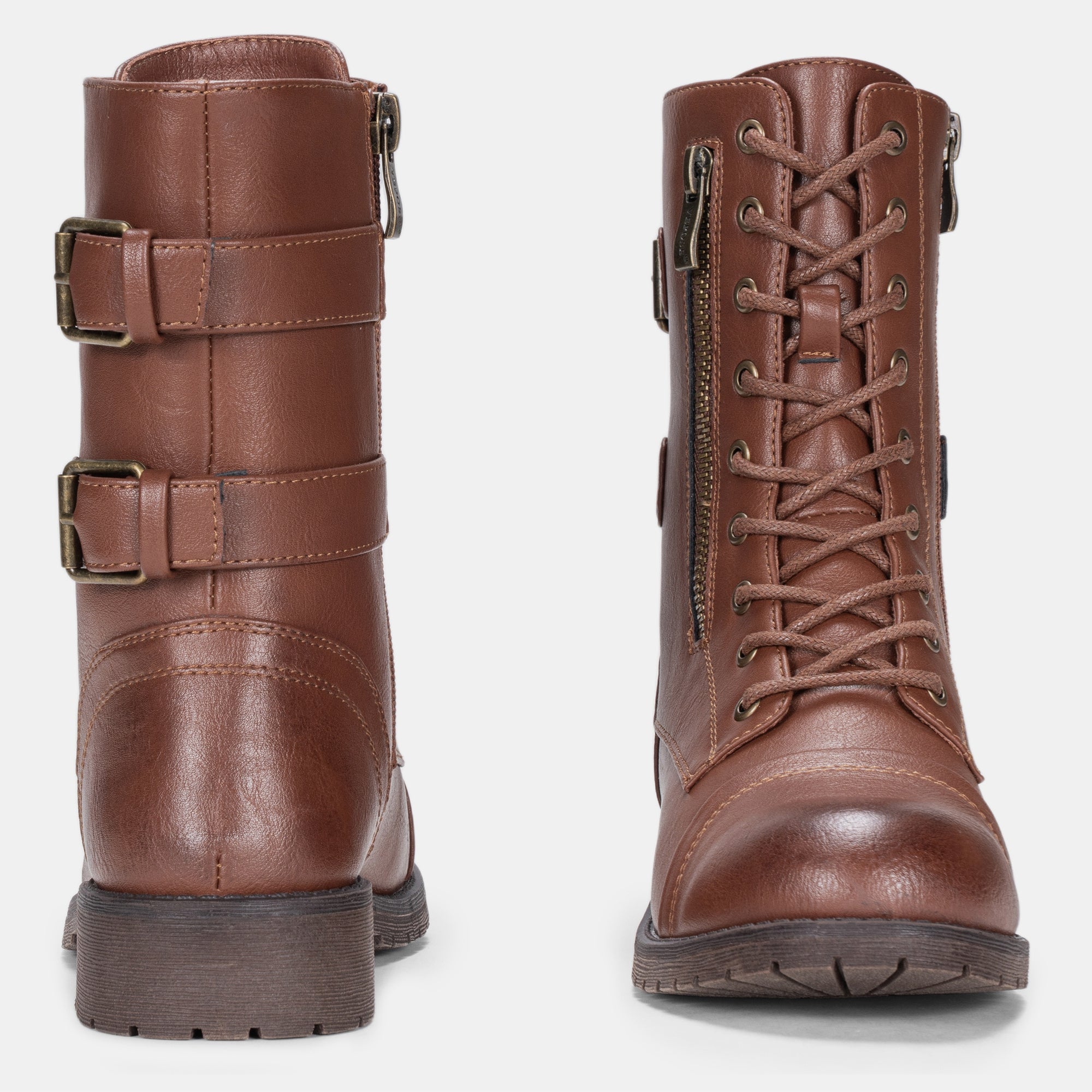Vepose Women's 928+929+929L Military Combat Boots Mid Calf Boots+