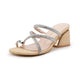 Vepose 6122 Women's Chunky Block Heeled Sandals