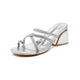 Vepose 6122 Women's Chunky Block Heeled Sandals