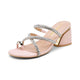 Vepose 6122 Women's Chunky Block Heeled Sandals