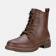 Vepose Women's 9623+9623L Fashion Classic Lace Up Combat Boots Ankle Booties