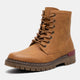 Vepose 9517  Round Toe Lace-Up Combat Ankle Boots