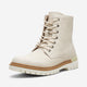 Vepose 9517  Round Toe Lace-Up Combat Ankle Boots