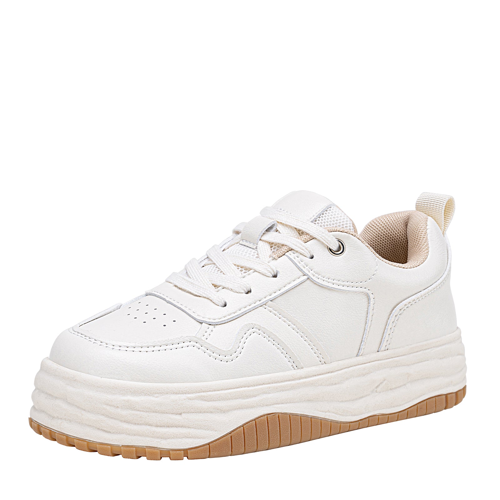 Plateau sneakers shops wit