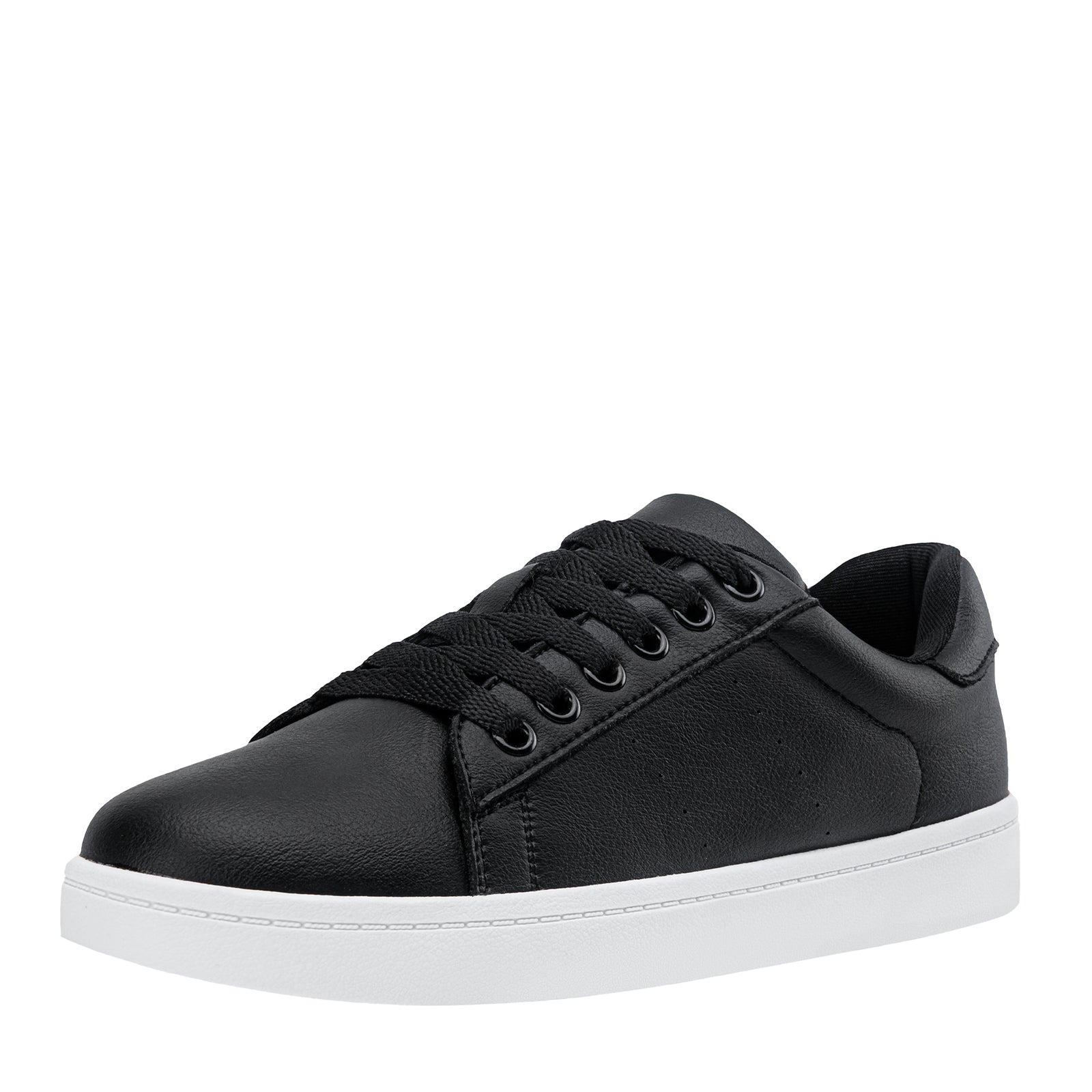 Vepose Women's 8002+8002L Fashion Sneakers Casual Shoes Comfortable Dress Sneaker - 6 / Leather-black Vepose Women's 8002+8002L Fashion Sneakers Casual Shoes Comfortable Dress Sneaker - 6 / Leather-black