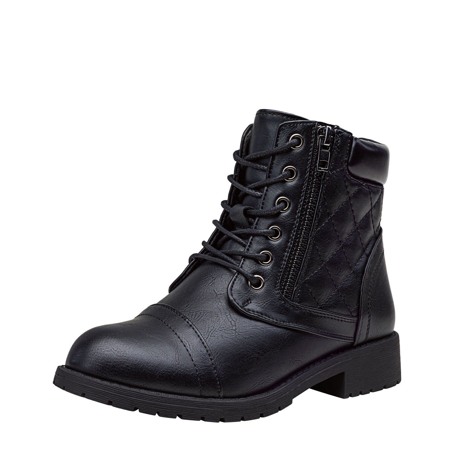 Cheap black combat boots womens online