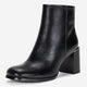 Vepose 9570 Chunky Block Heeled Square Toe Ankle Boots