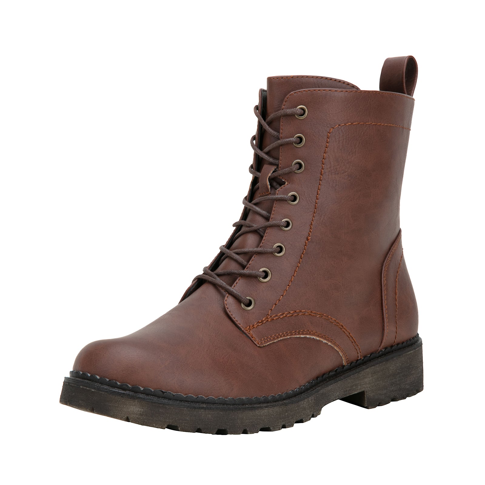 Casual lace up boots womens on sale