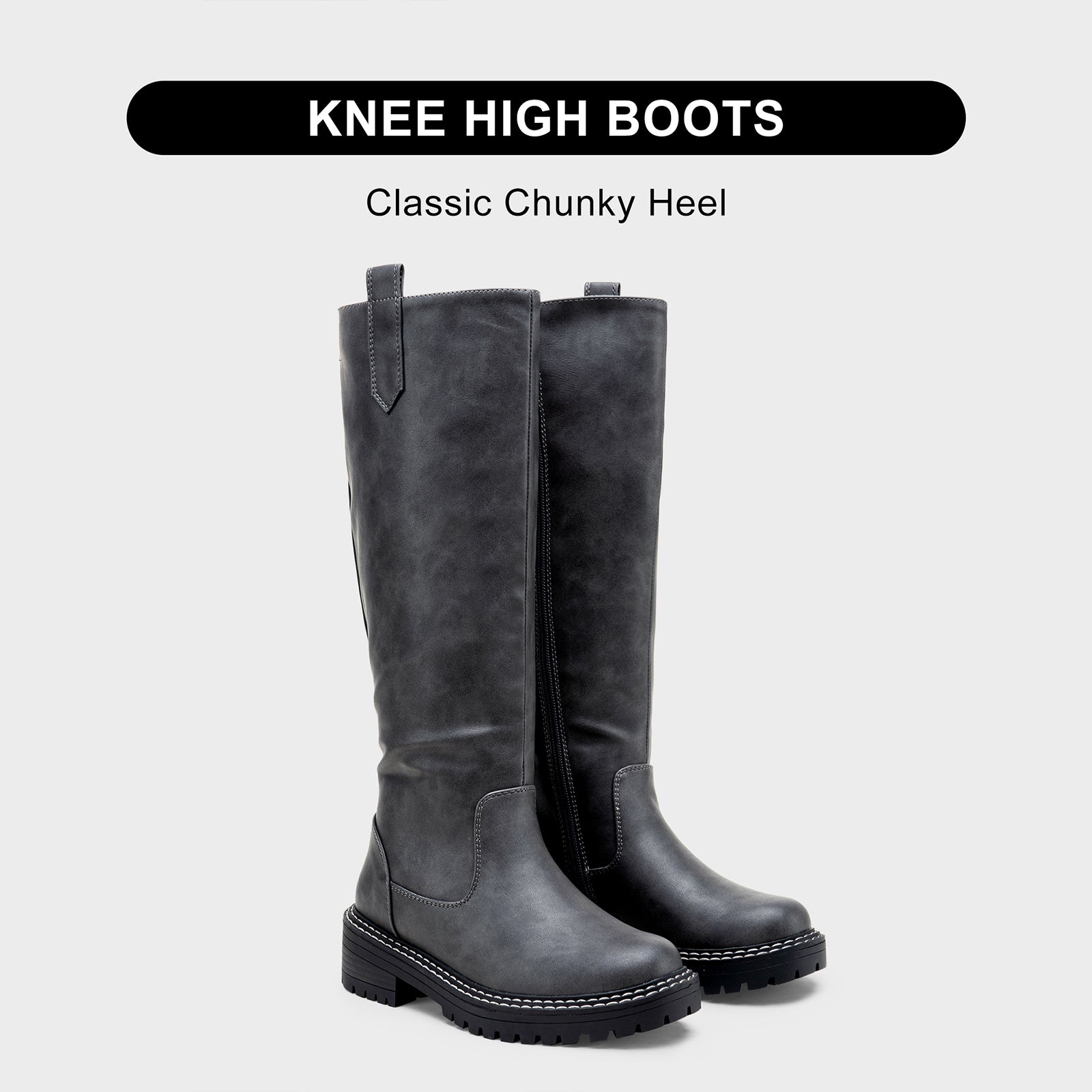 Knee high shops boots next day delivery